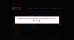 Desktop Screenshot of electus.com