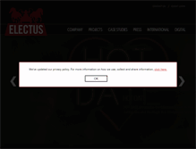 Tablet Screenshot of electus.com